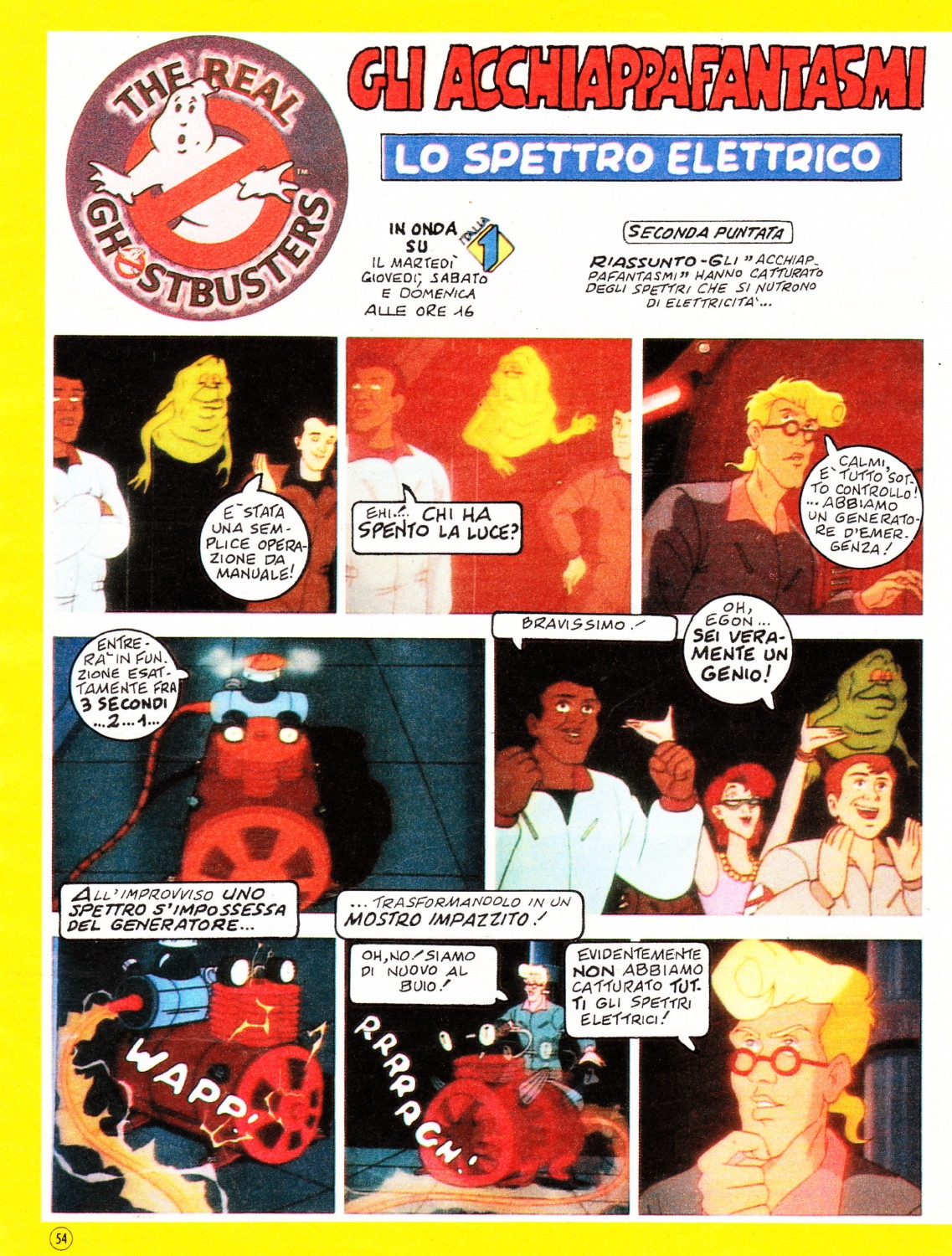 The Real Ghostbusters (1986) - gli acchiappafantasmi Comic 64
