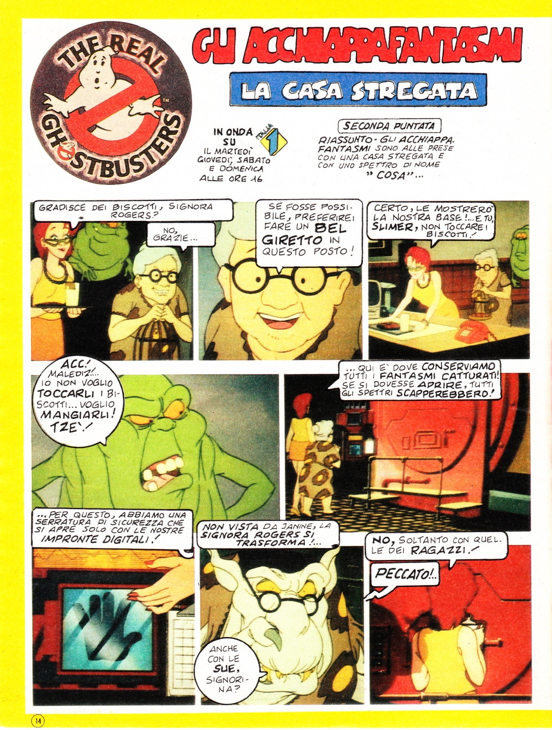 The Real Ghostbusters (1986) - gli acchiappafantasmi Comic 80