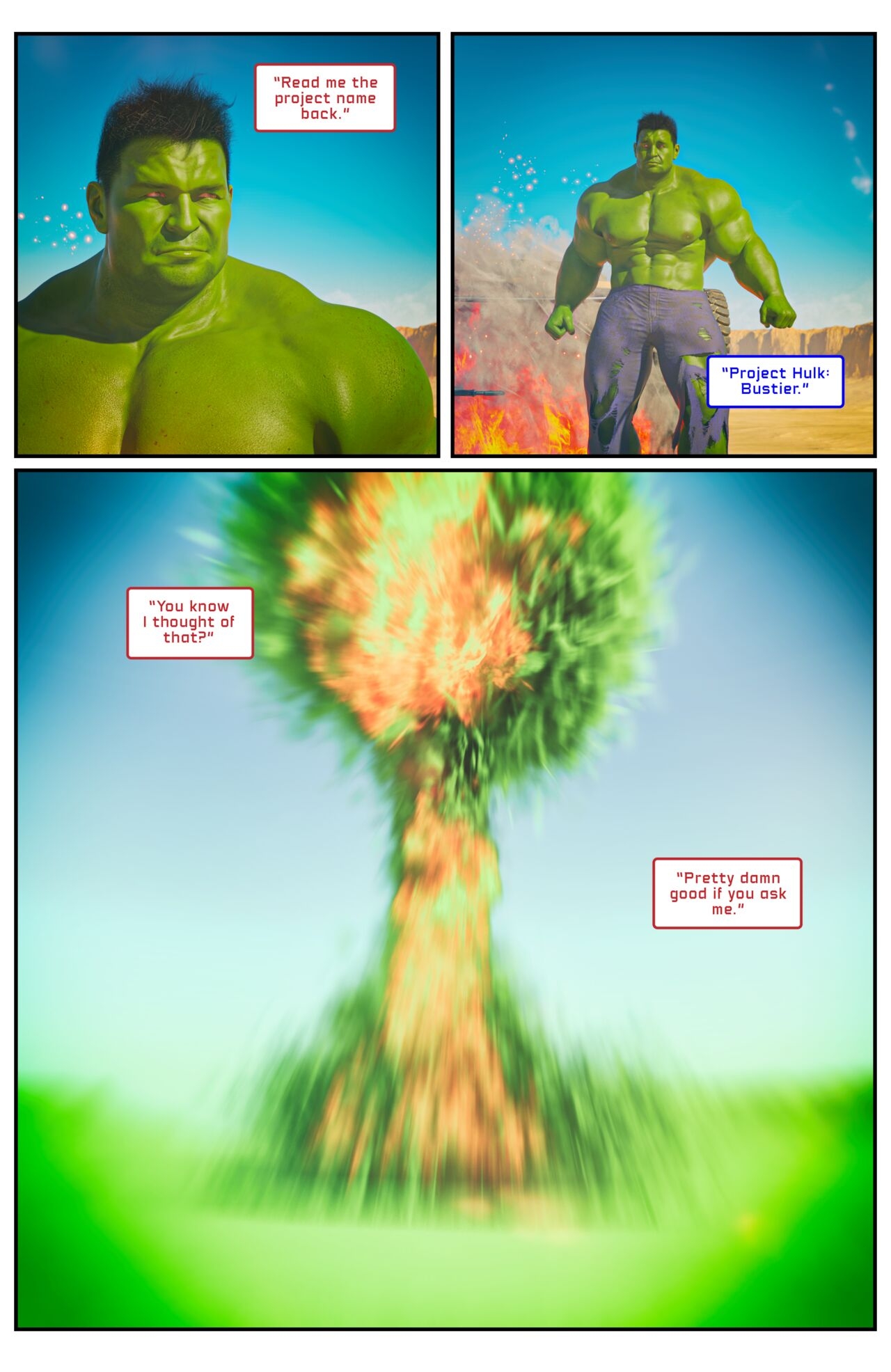 [Tom Reynolds] Hulk: Bustier 3