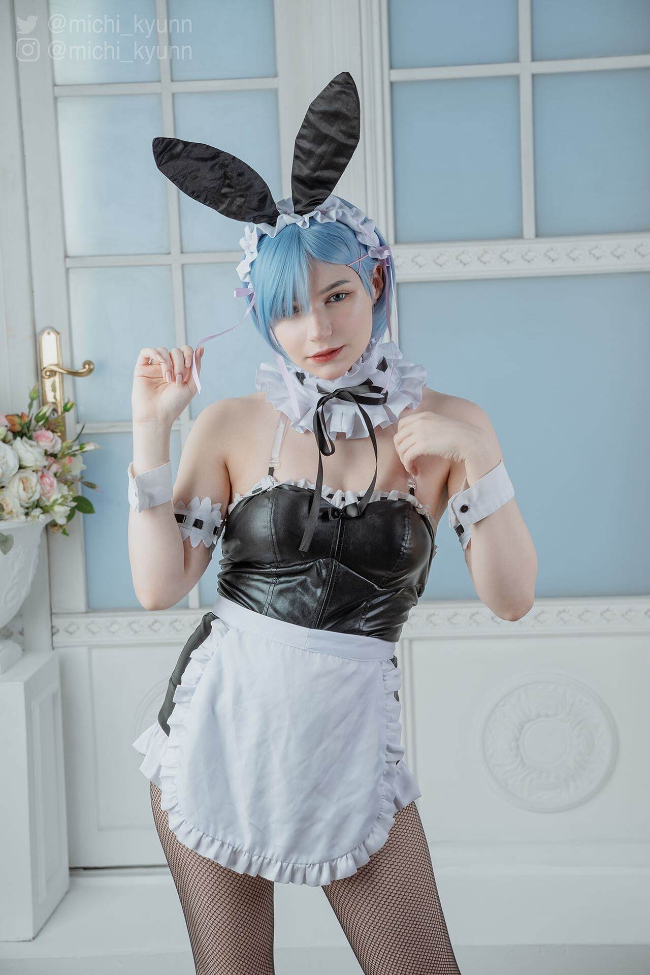 Michi Kyunn Rem Bunny Maid 5