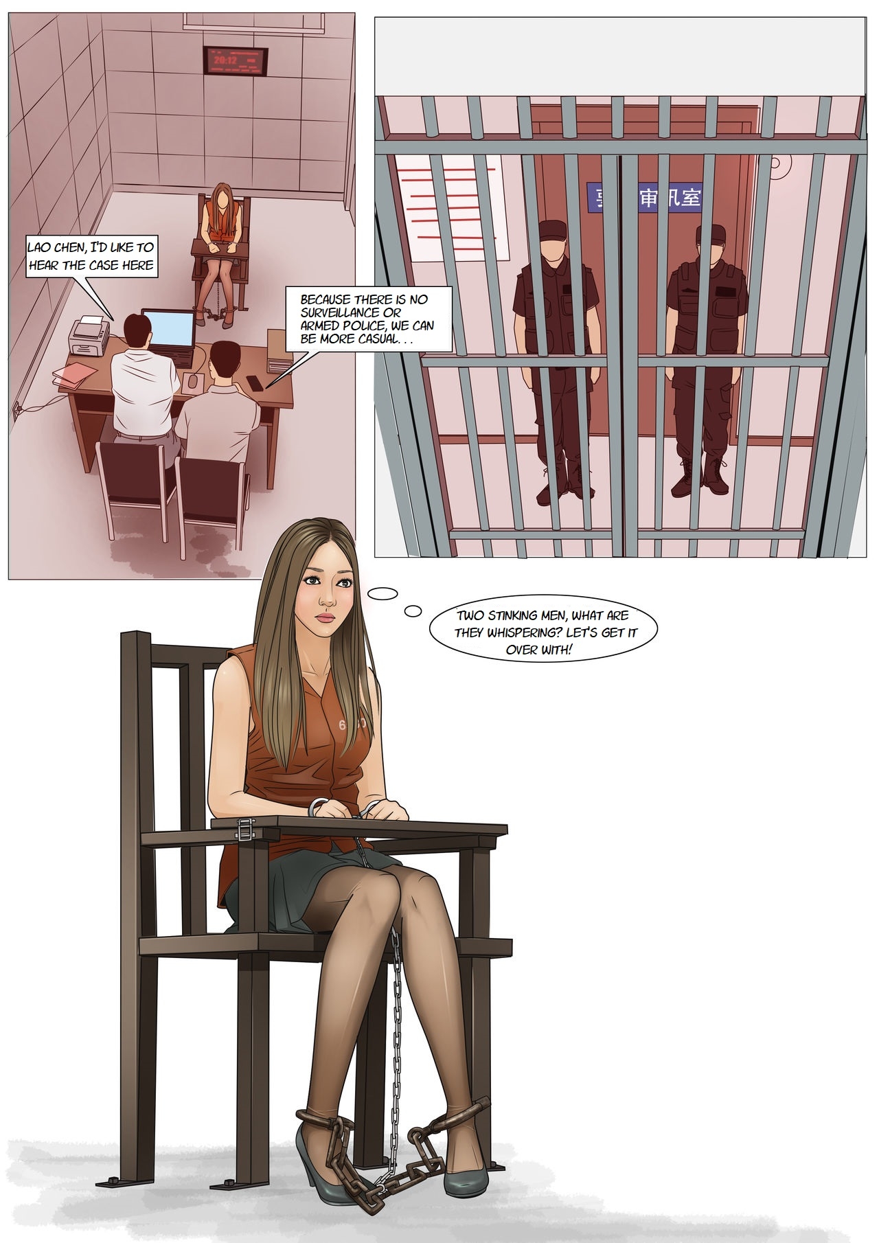 Three Female Prisoners 5 14