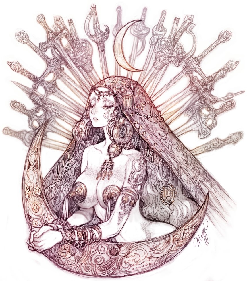 [MAGGI] gothic illustration 157