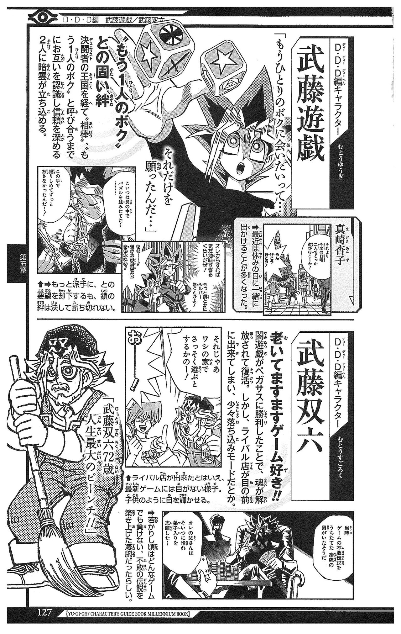Yu-Gi-Oh! Character Guidebook: Millennium Book 123