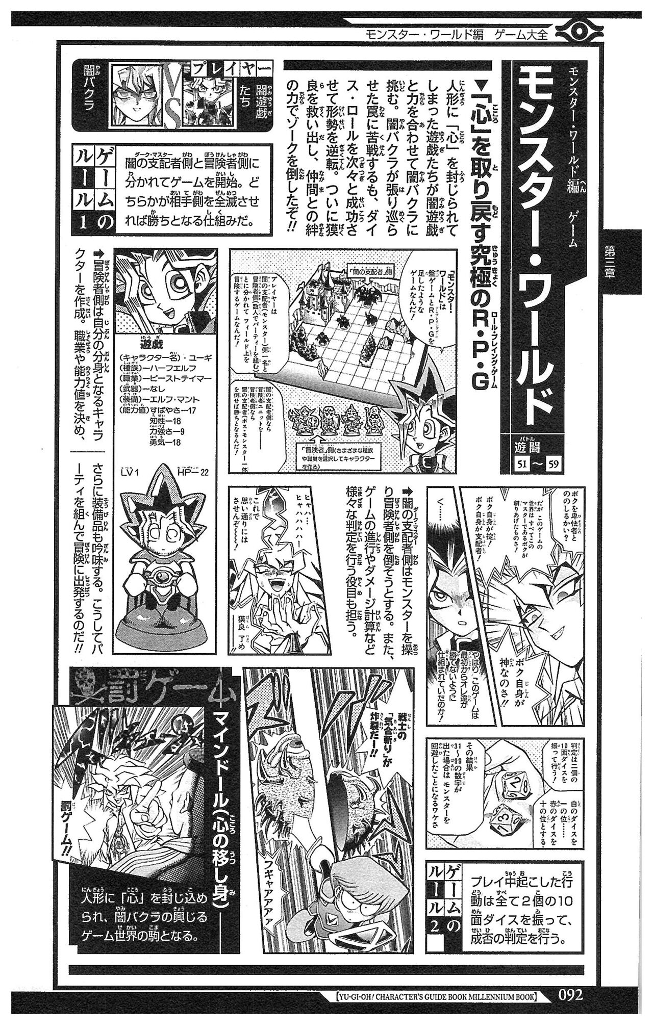 Yu-Gi-Oh! Character Guidebook: Millennium Book 88