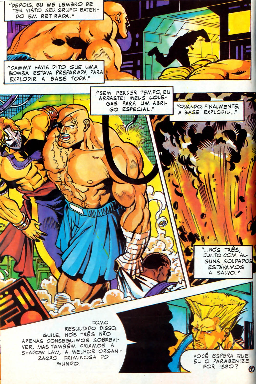 Street Fighter Brazilian comic PT-BR 15 11