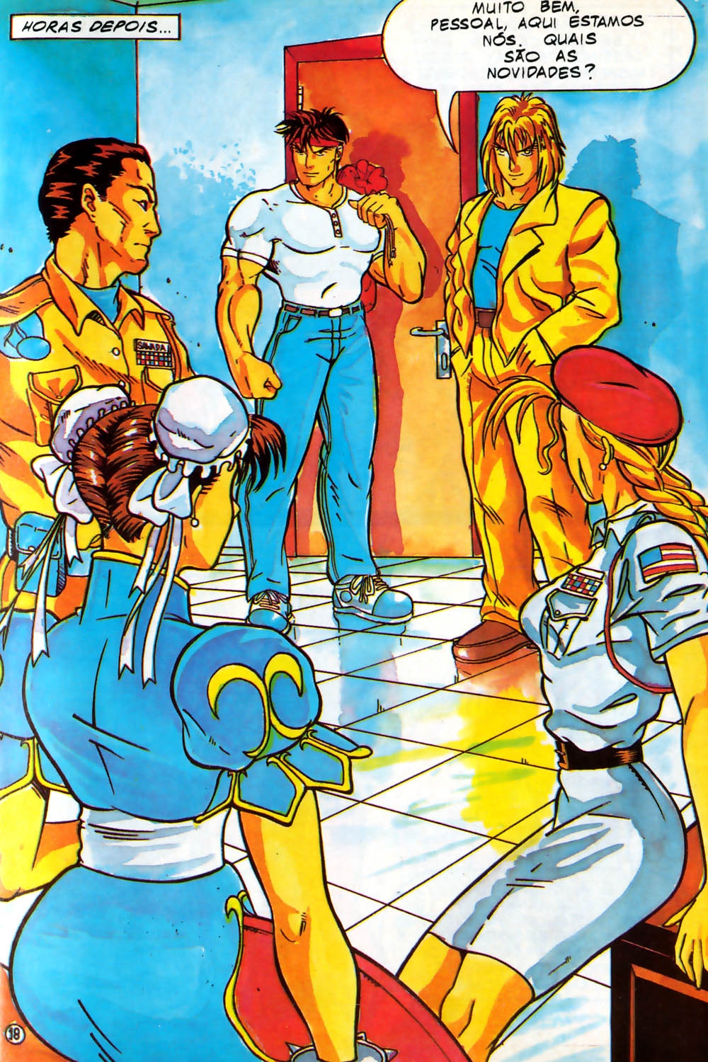 Street Fighter Brazilian comic PT-BR 15 20