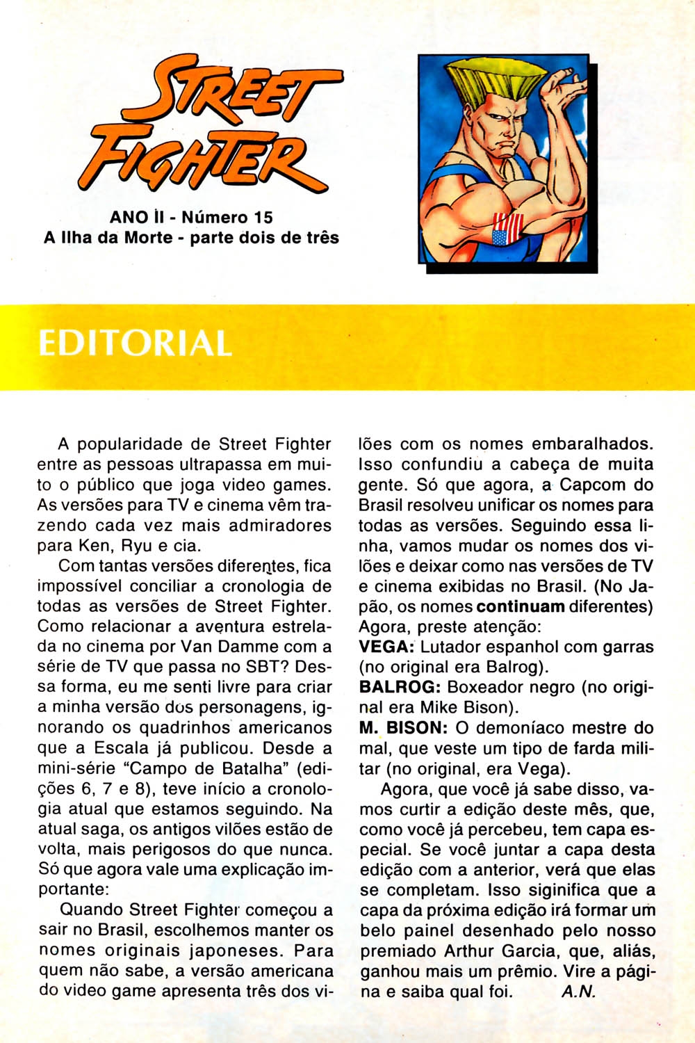 Street Fighter Brazilian comic PT-BR 15 2