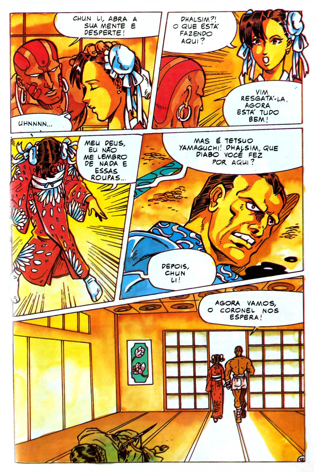 Street Fighter Brazilian comic PT-BR 15 44