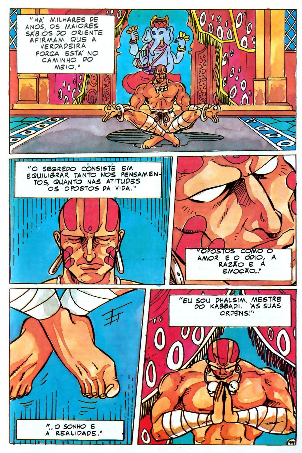 Street Fighter Brazilian comic PT-BR 15 46