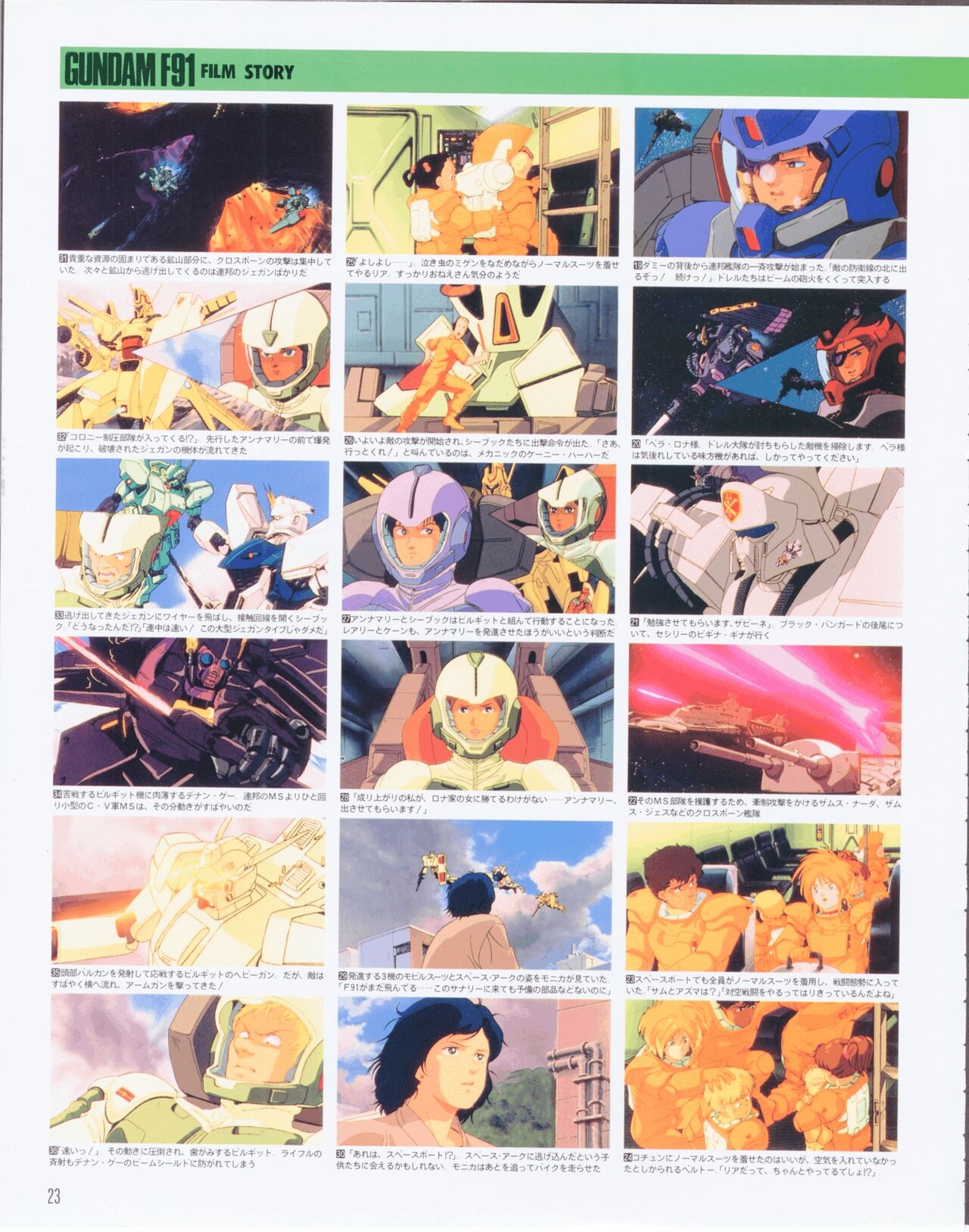 Newtype 100% Collection 18 Gundam F91 21