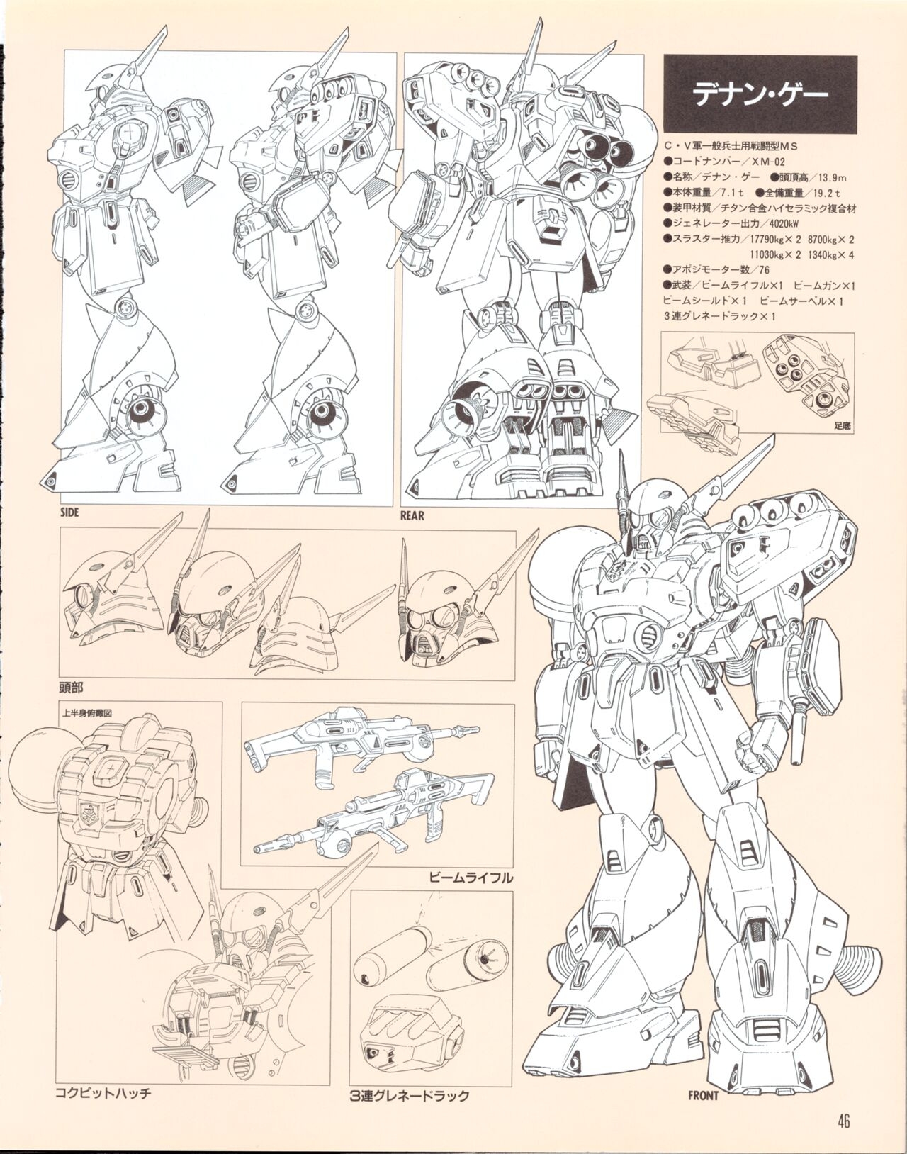 Newtype 100% Collection 18 Gundam F91 44
