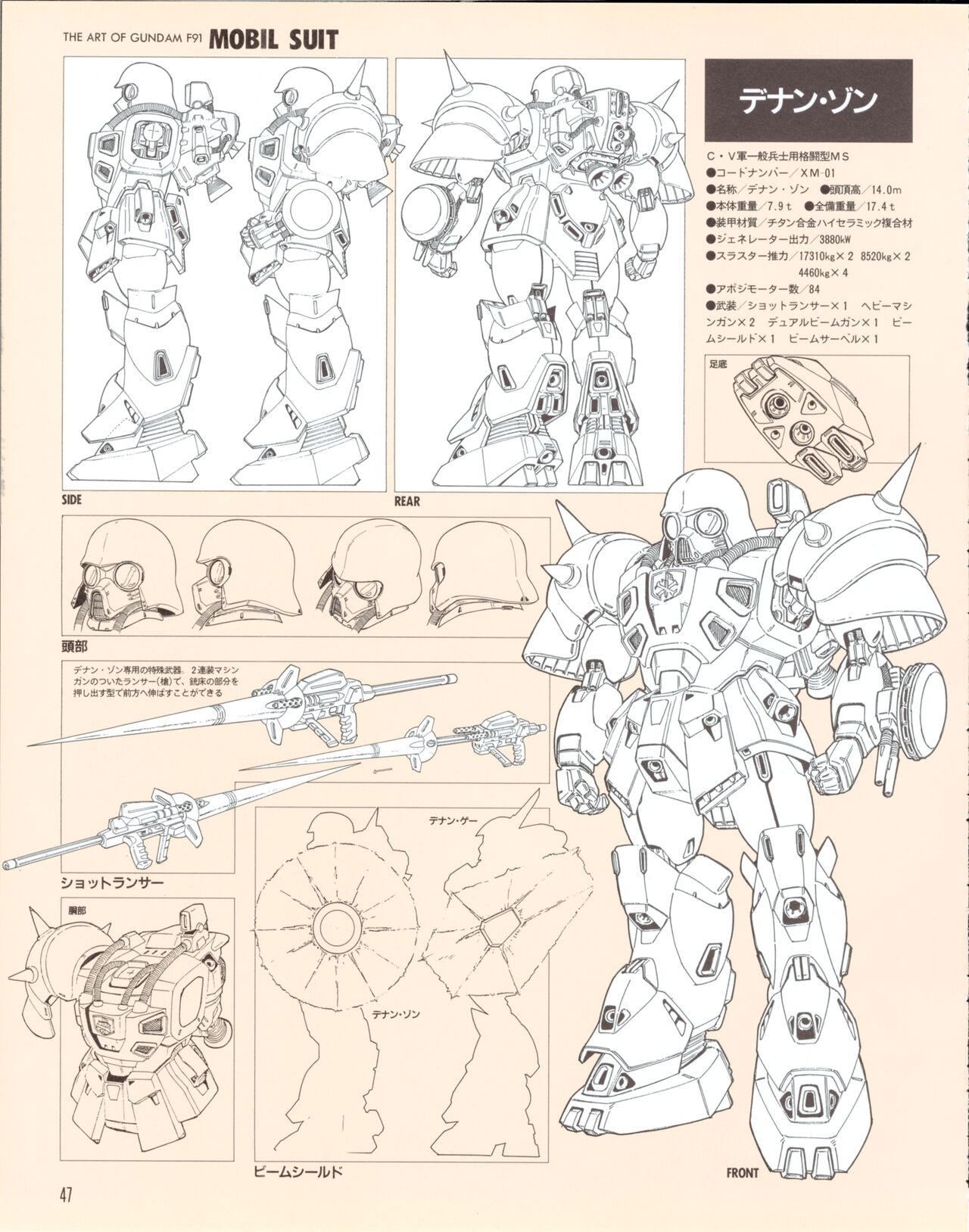 Newtype 100% Collection 18 Gundam F91 45
