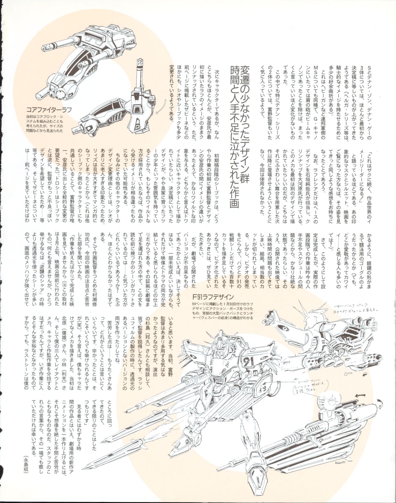 Newtype 100% Collection 18 Gundam F91 94