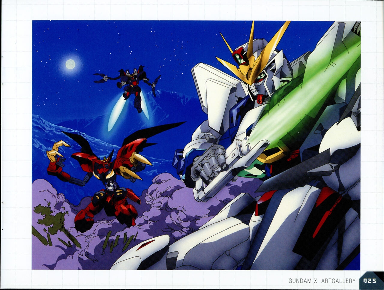 After War Gundam X Art Gallery Booklet 24
