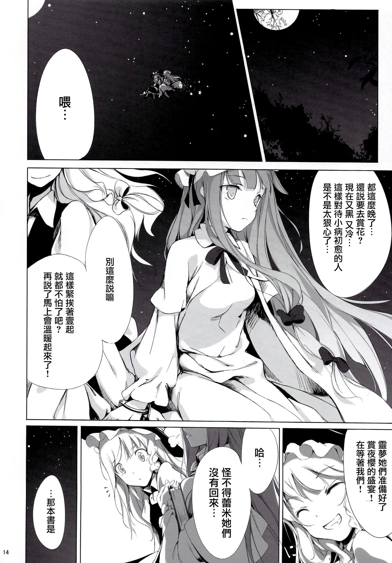 (C79) [Gekidoku Shoujo (ke-ta, Hyuuga, Touma Nadare)] -Bibliotheca- Gekidoku Shoujo Publication Number V (Touhou Project)[Chinese] 13