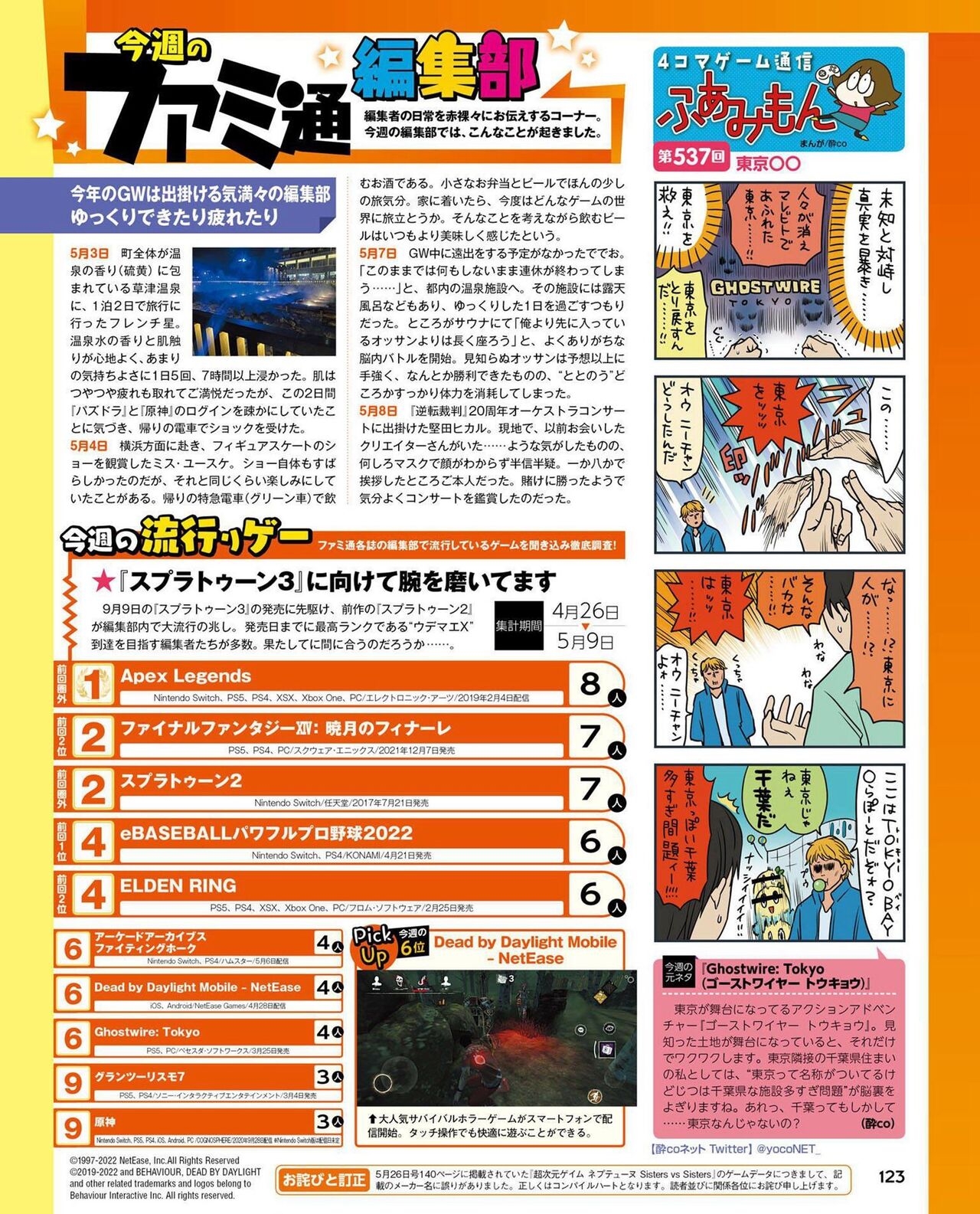 Weekly Famitsu 2022 6 2 122