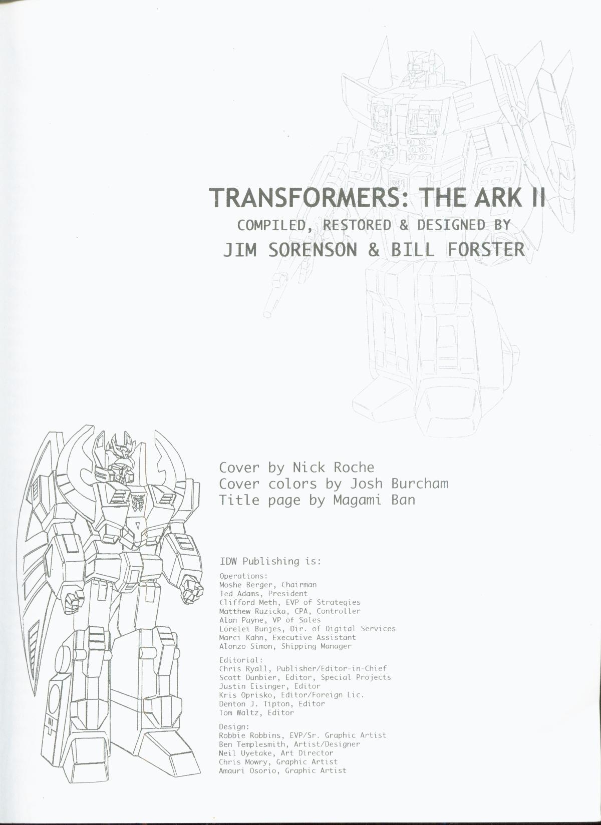 Transformers: The Ark II 3