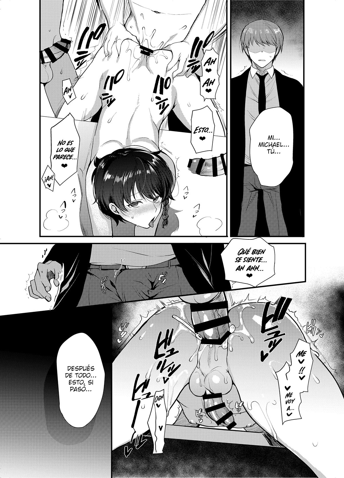 [Shinsei Lolishota (Kirimoto Yuuji, kozi)] Hentai Inmon 2 Shingakkou Otokonoko Kyoukai Saimin [Spanish] [Mely Scans] [Digital] 15