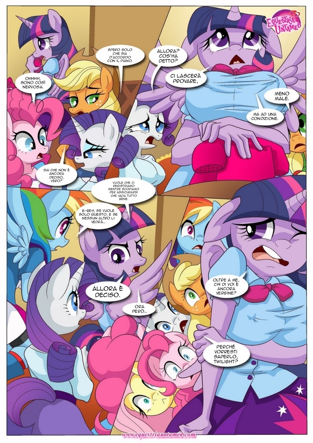 [Palcomix] The Power Of Dragon Mating (My Little Pony Friendship Is Magic) (italian) 19