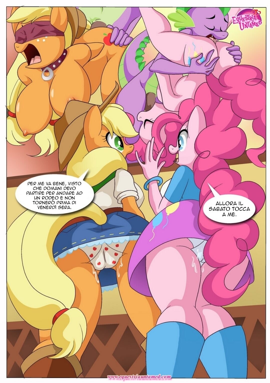 [Palcomix] The Power Of Dragon Mating (My Little Pony Friendship Is Magic) (italian) 23