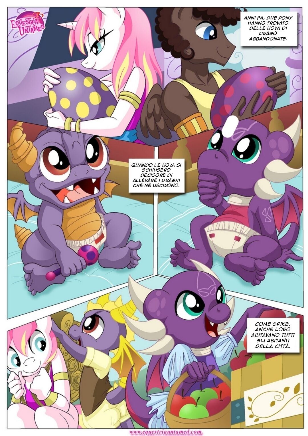 [Palcomix] The Power Of Dragon Mating (My Little Pony Friendship Is Magic) (italian) 5
