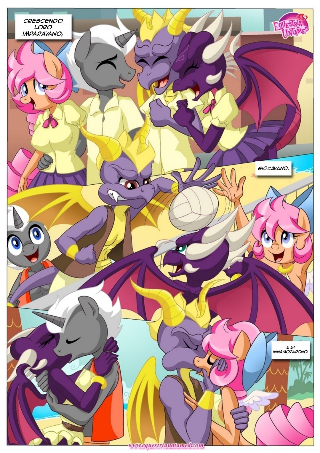 [Palcomix] The Power Of Dragon Mating (My Little Pony Friendship Is Magic) (italian) 6