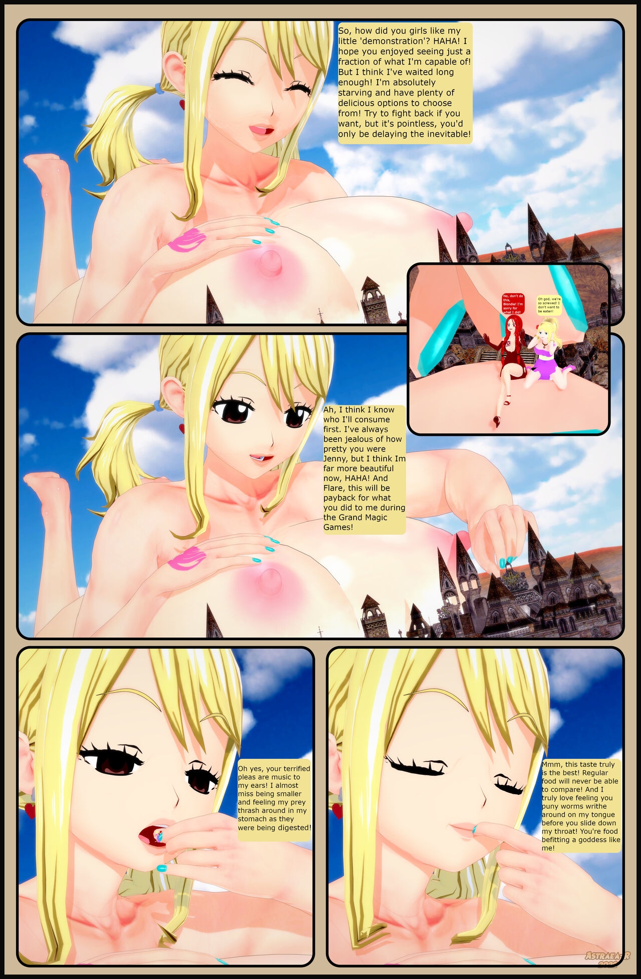 [Astraea-R] Lucy's Vore n' Growth Spell 26