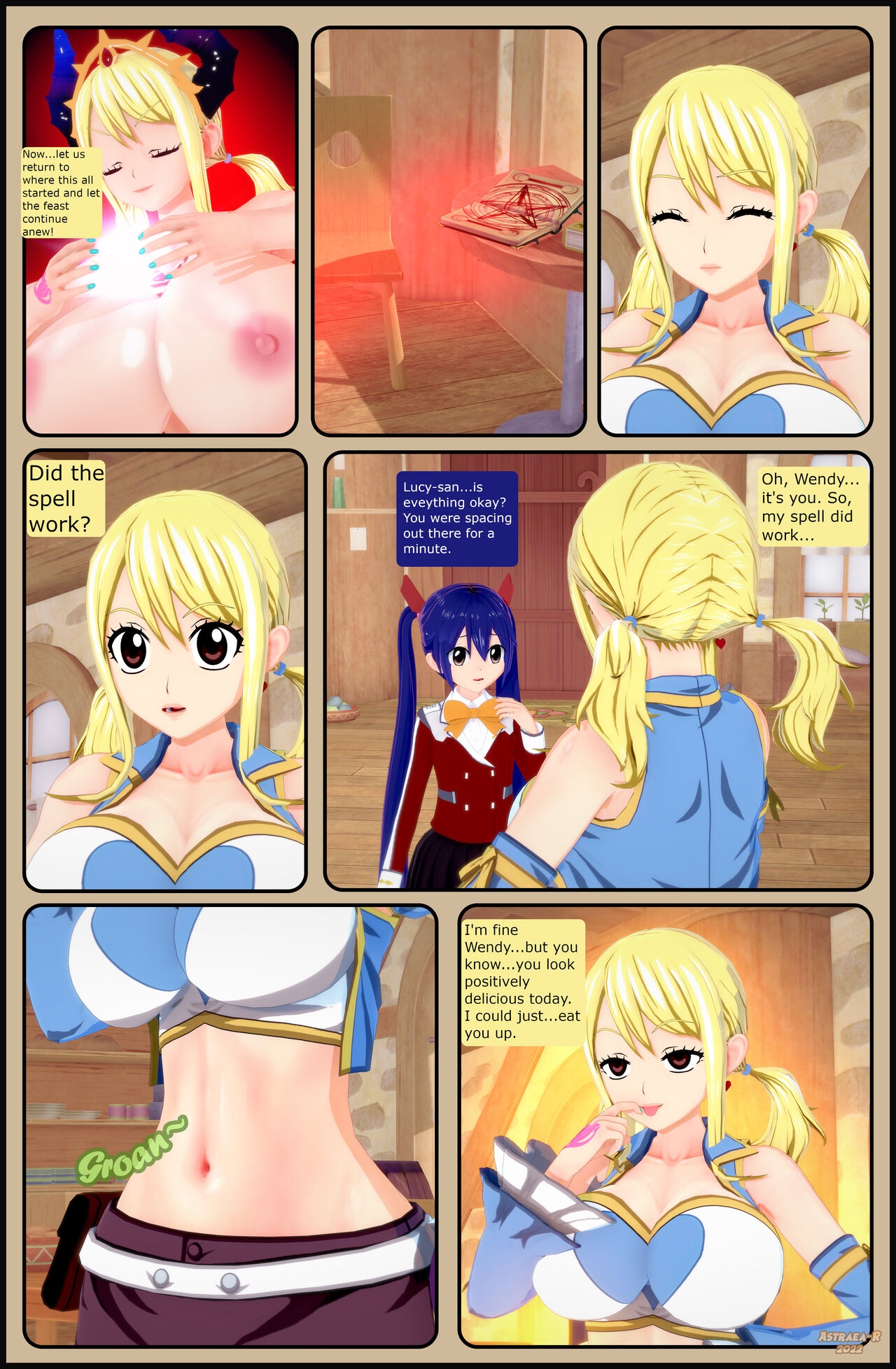 [Astraea-R] Lucy's Vore n' Growth Spell 53