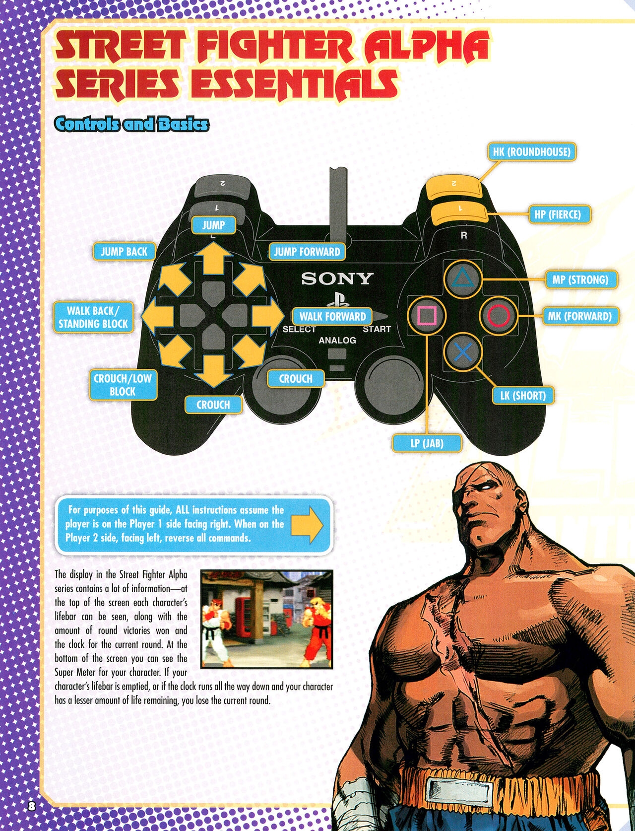 Street Fighter Alpha Anthology Strategy Guide 9