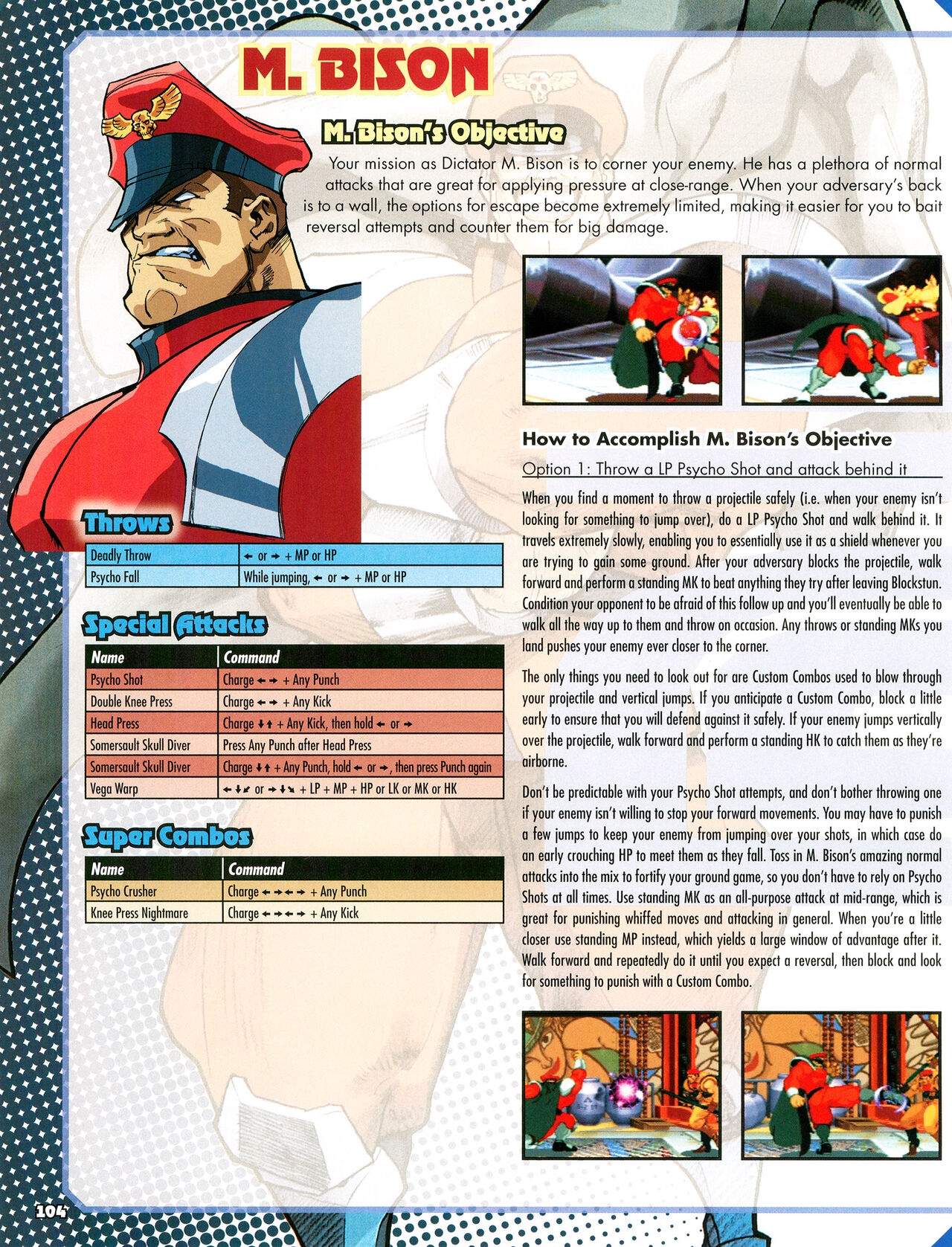 Street Fighter Alpha Anthology Strategy Guide 105