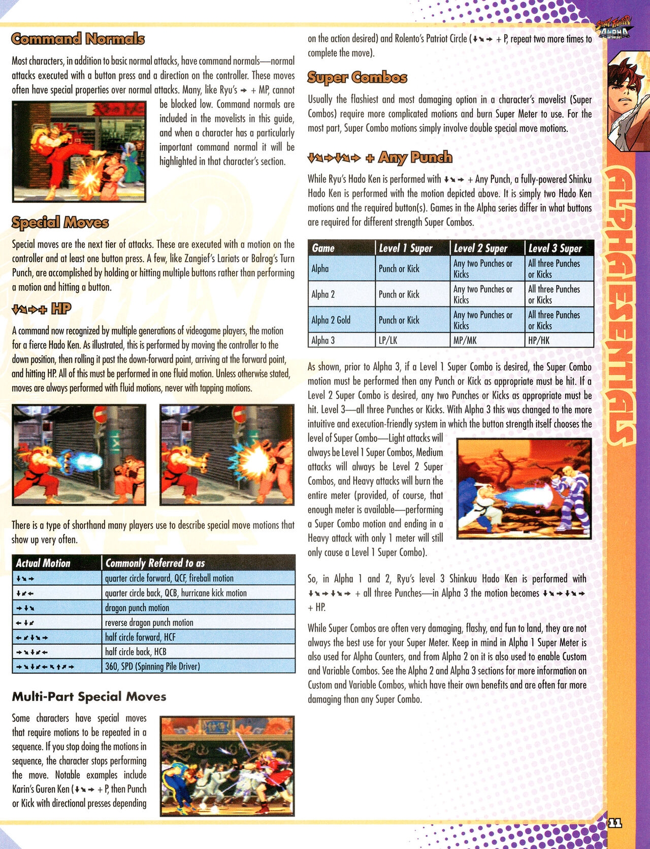 Street Fighter Alpha Anthology Strategy Guide 12