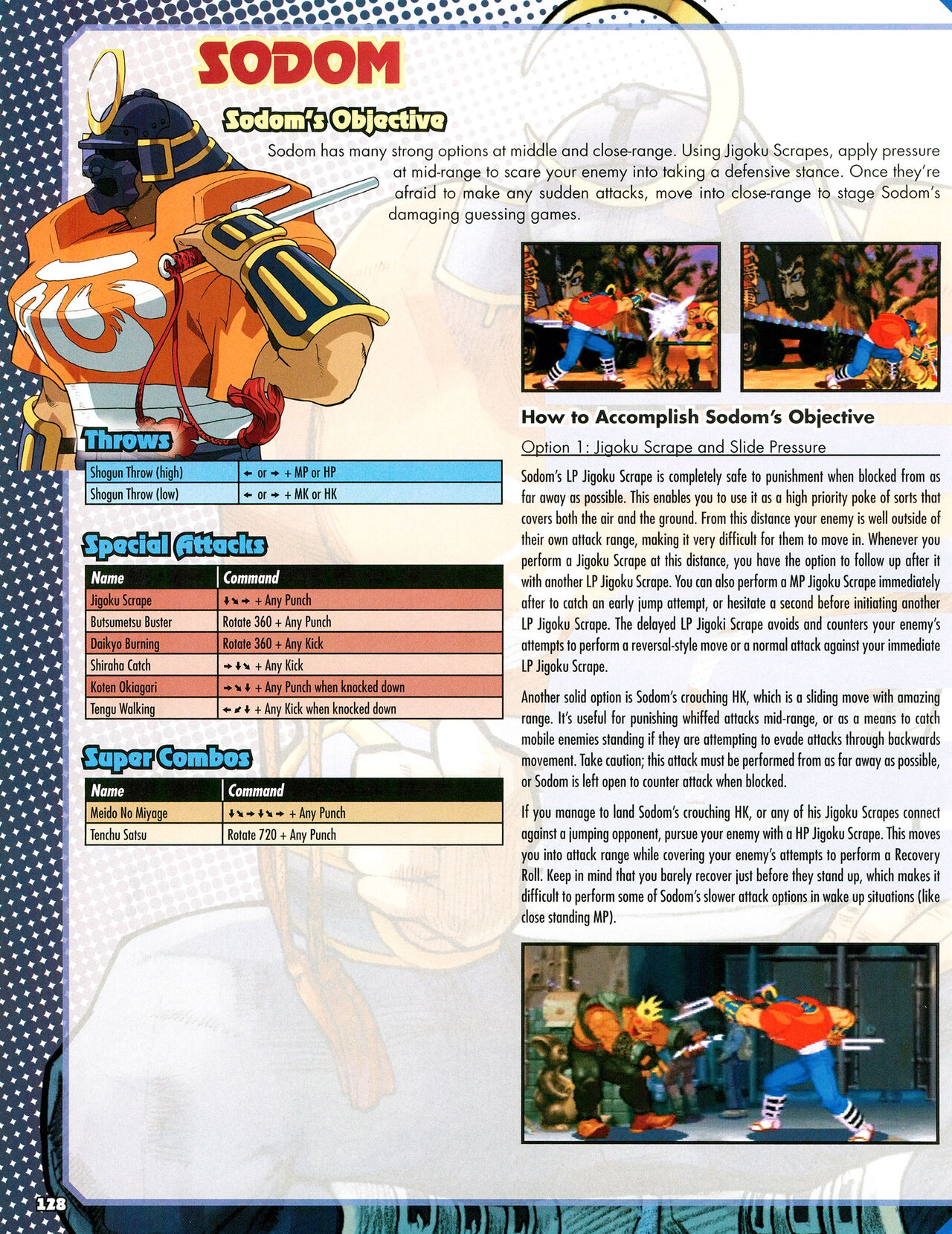 Street Fighter Alpha Anthology Strategy Guide 129