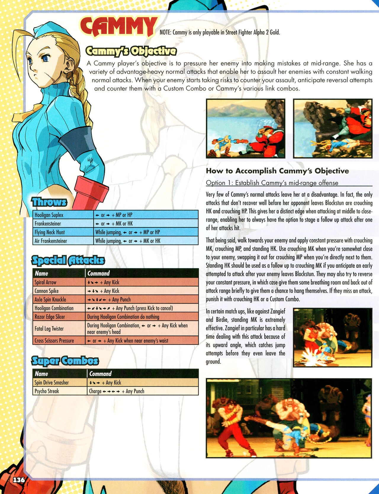 Street Fighter Alpha Anthology Strategy Guide 137