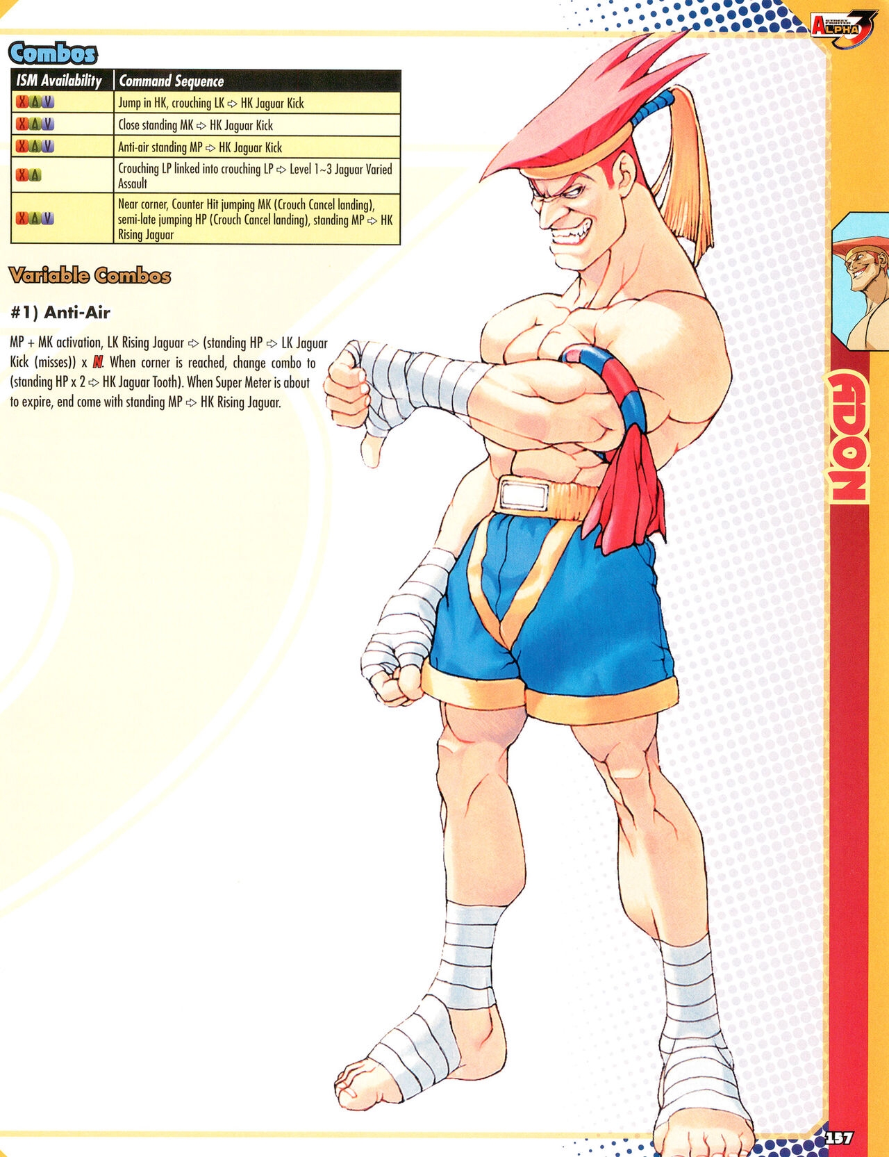 Street Fighter Alpha Anthology Strategy Guide 158