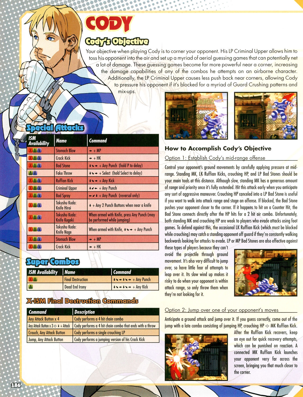 Street Fighter Alpha Anthology Strategy Guide 187