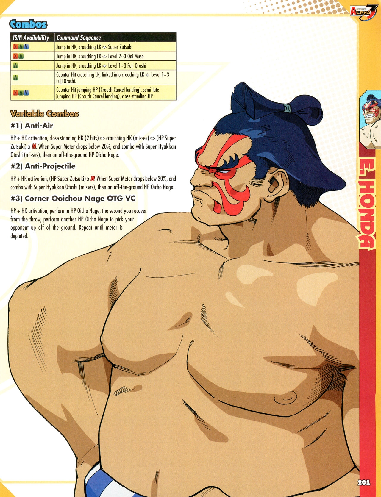 Street Fighter Alpha Anthology Strategy Guide 202