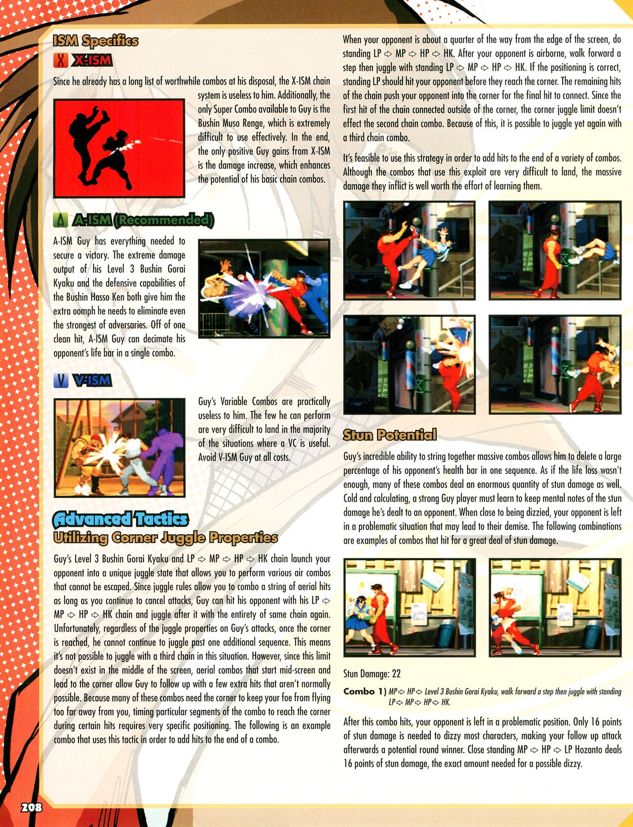 Street Fighter Alpha Anthology Strategy Guide 209