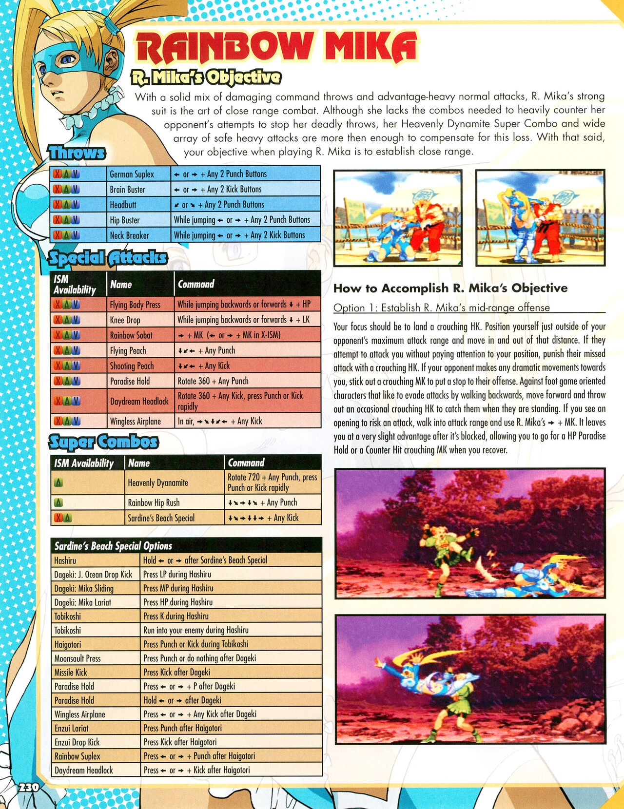 Street Fighter Alpha Anthology Strategy Guide 231