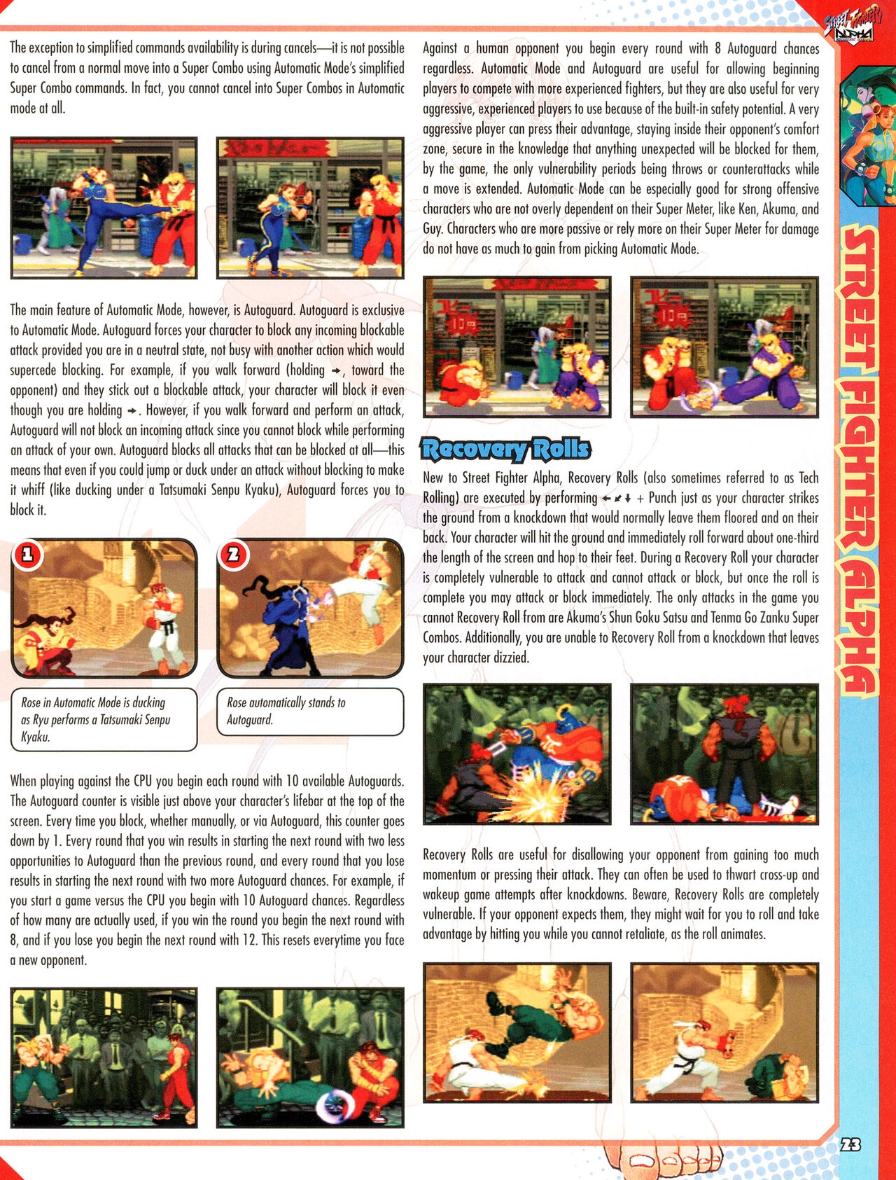 Street Fighter Alpha Anthology Strategy Guide 24