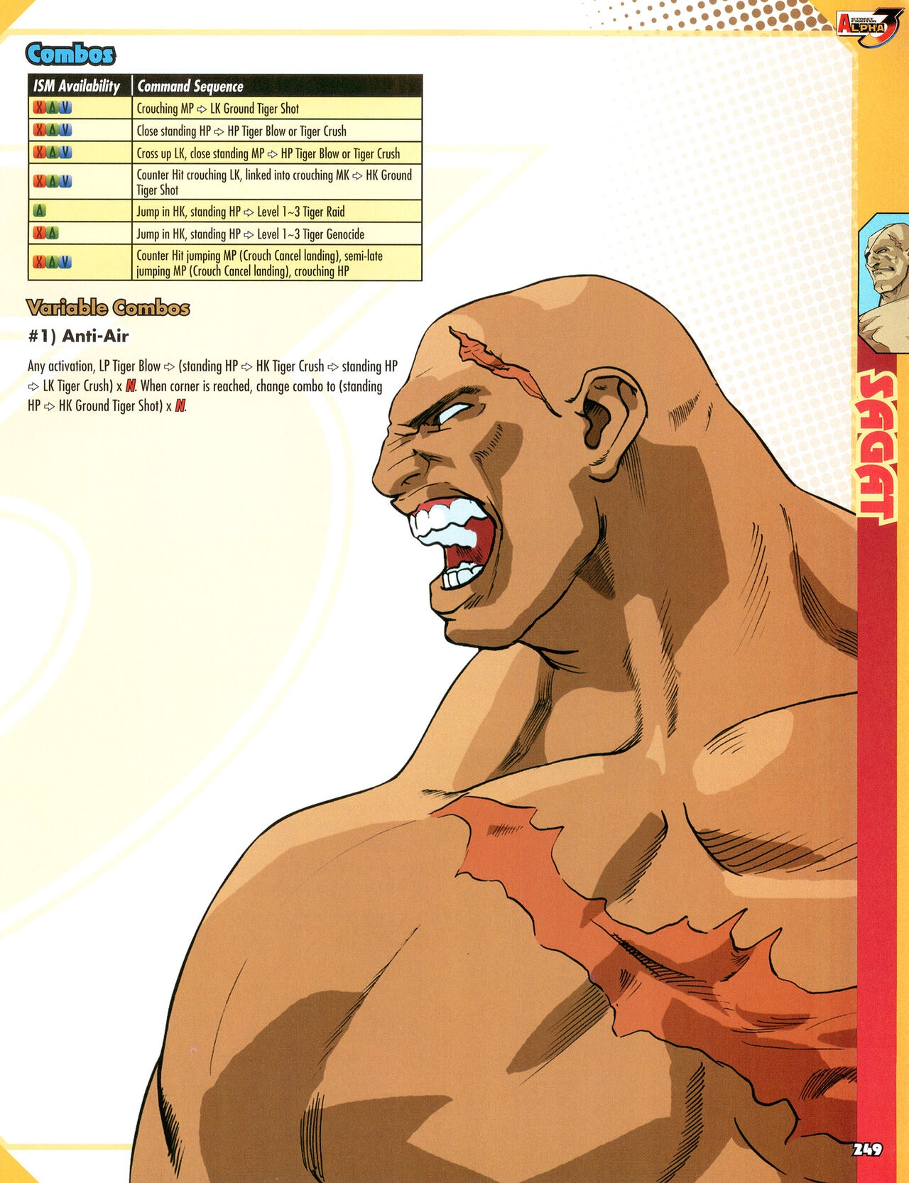 Street Fighter Alpha Anthology Strategy Guide 250