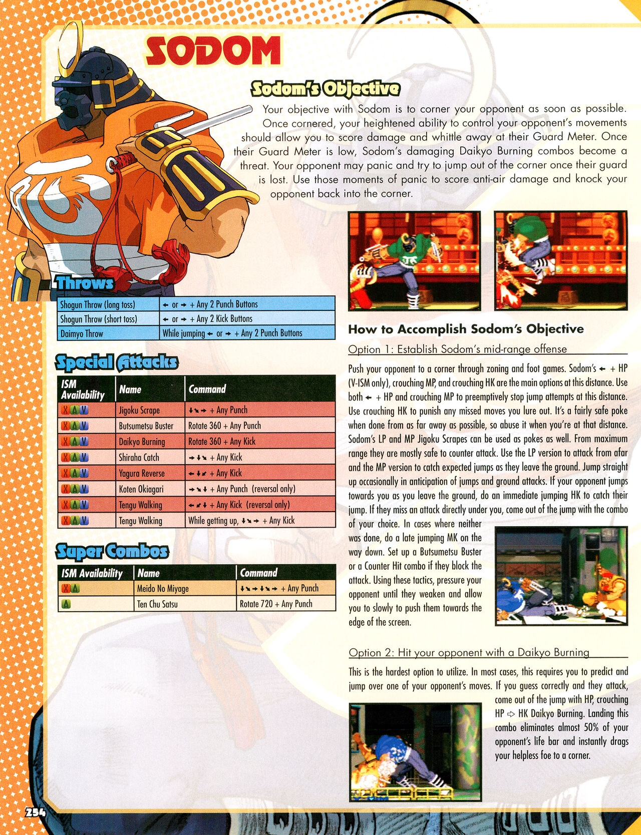 Street Fighter Alpha Anthology Strategy Guide 255