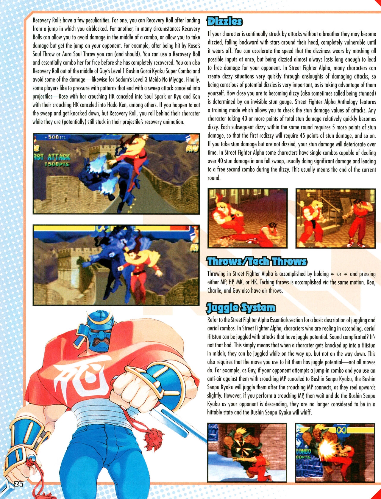 Street Fighter Alpha Anthology Strategy Guide 25