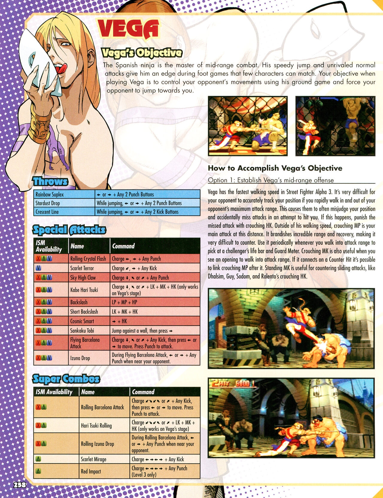 Street Fighter Alpha Anthology Strategy Guide 259