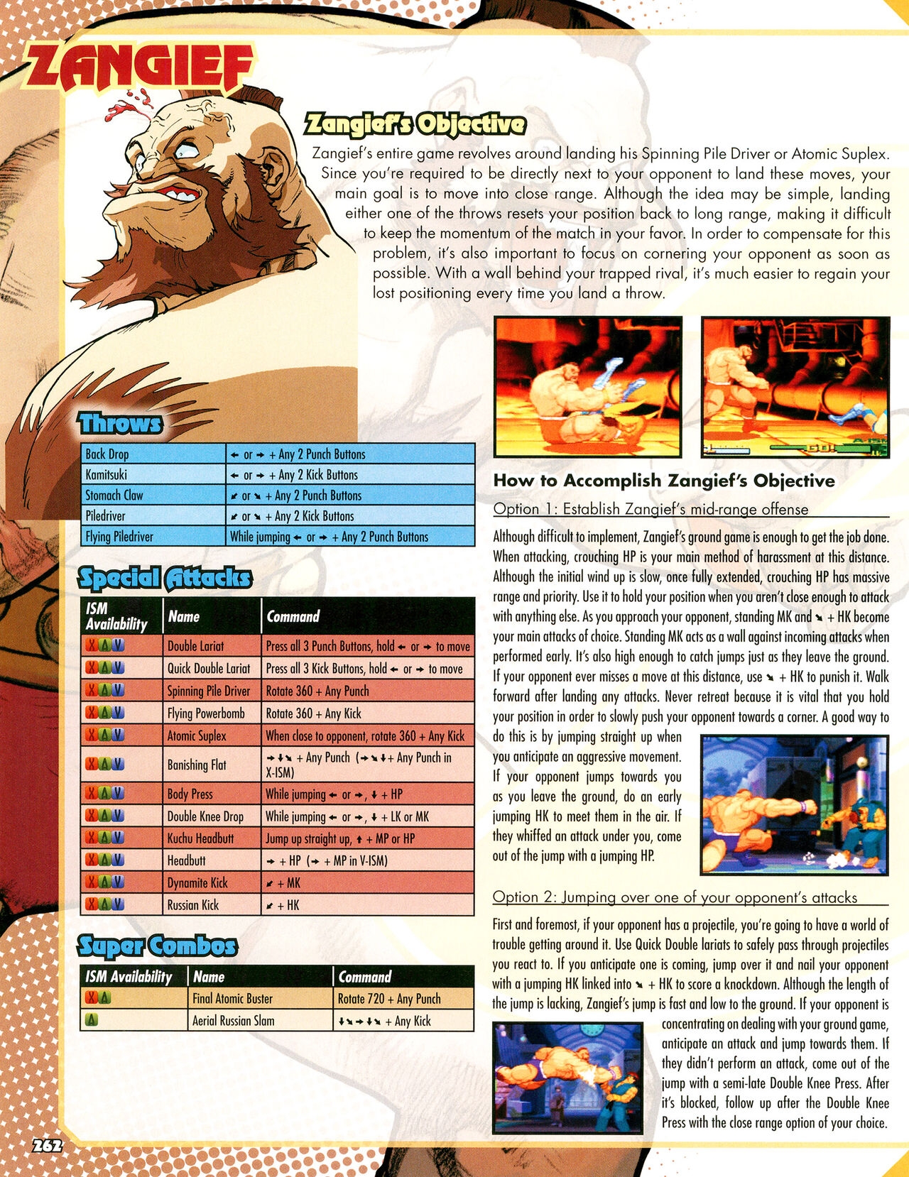 Street Fighter Alpha Anthology Strategy Guide 263