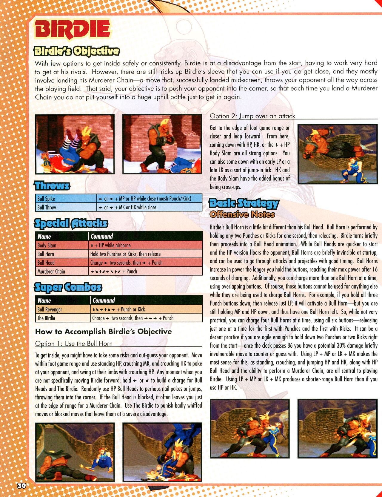 Street Fighter Alpha Anthology Strategy Guide 31