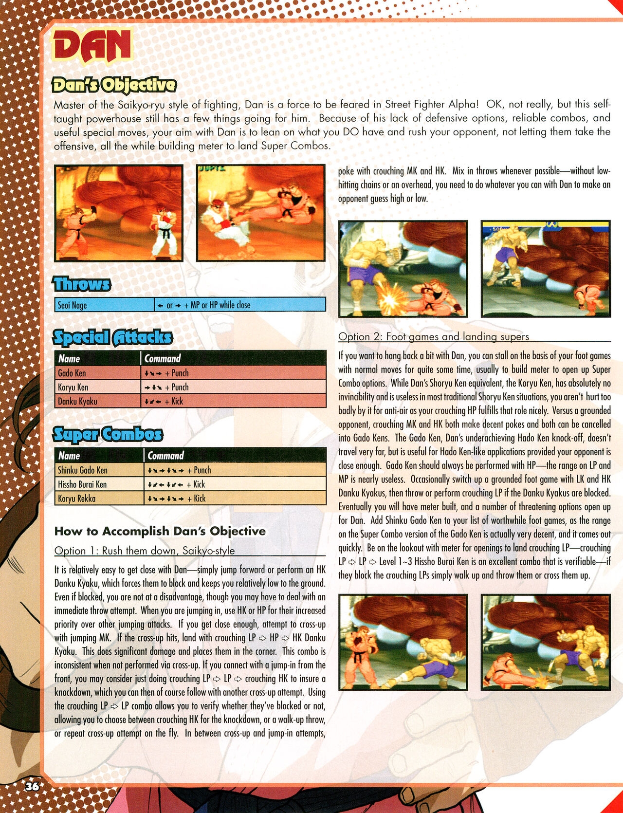 Street Fighter Alpha Anthology Strategy Guide 37