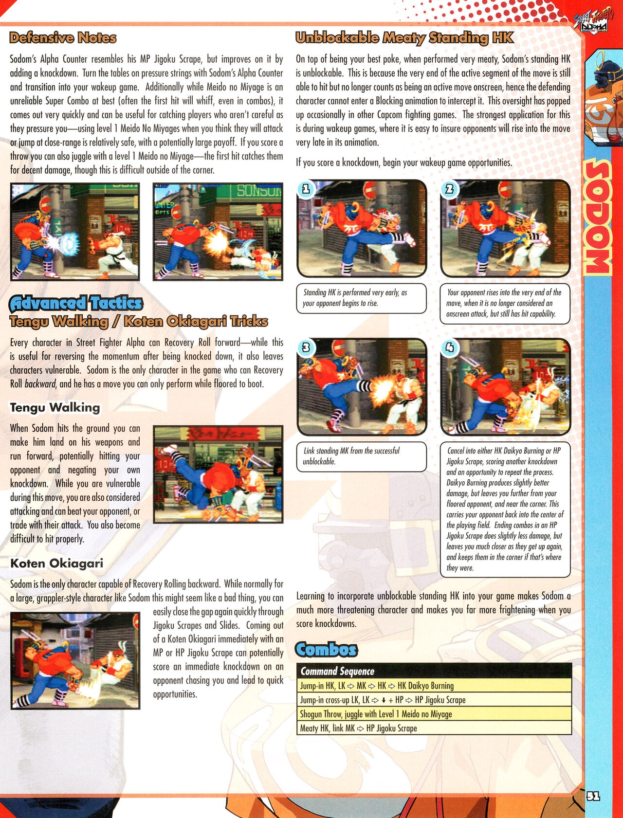 Street Fighter Alpha Anthology Strategy Guide 52