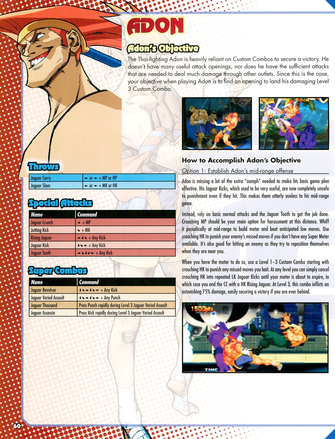 Street Fighter Alpha Anthology Strategy Guide 61