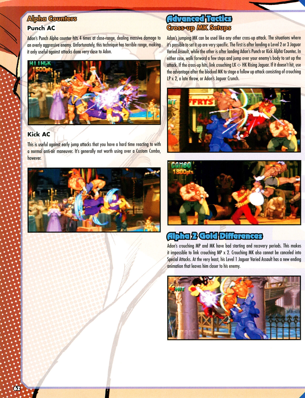 Street Fighter Alpha Anthology Strategy Guide 63