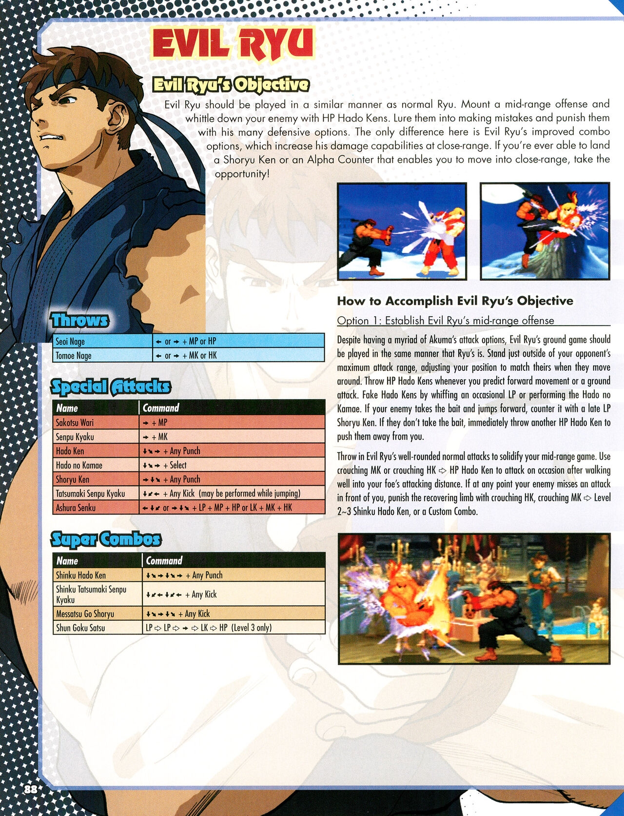 Street Fighter Alpha Anthology Strategy Guide 89